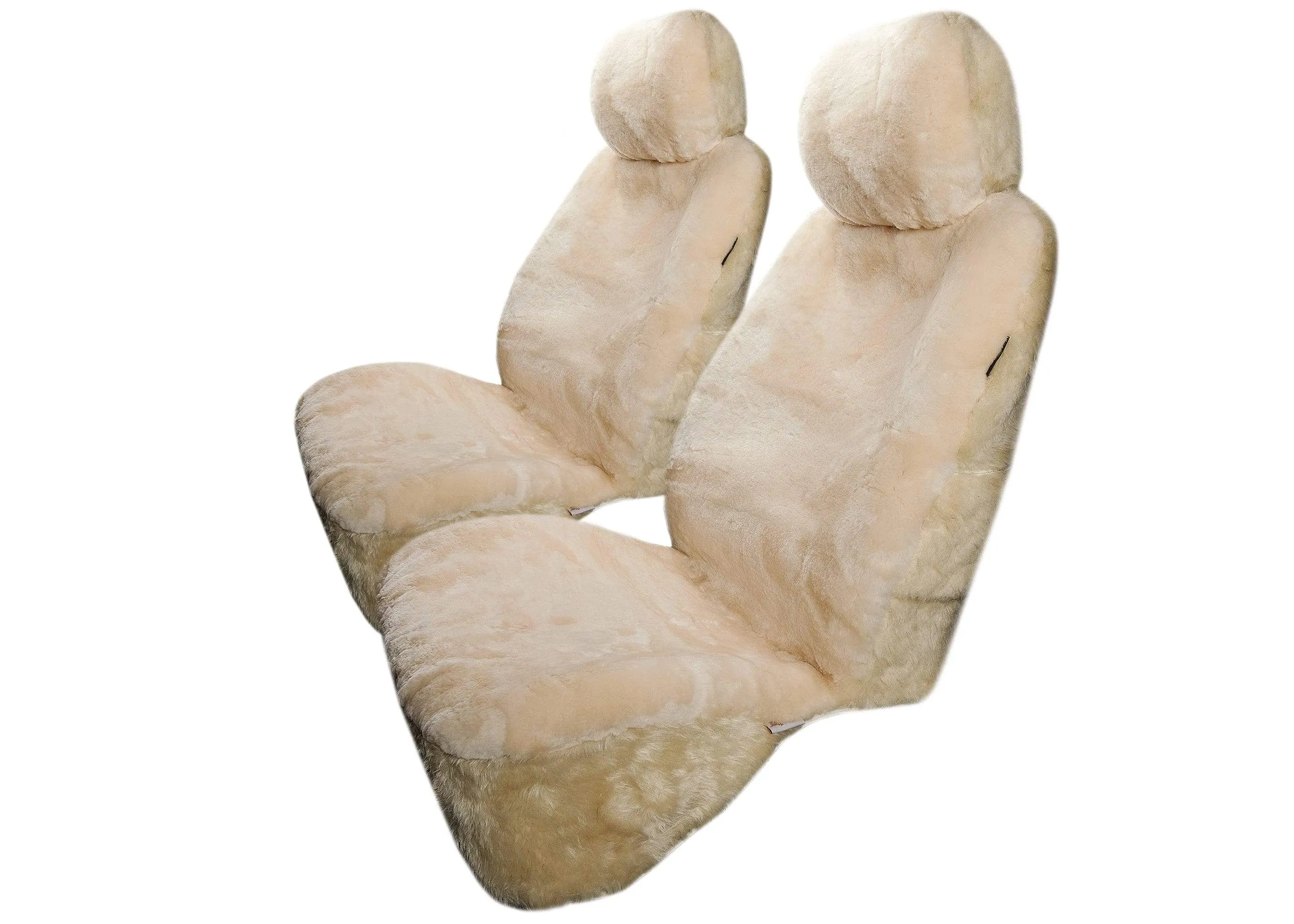 Sheepskin Car Seats Cover Protector Set