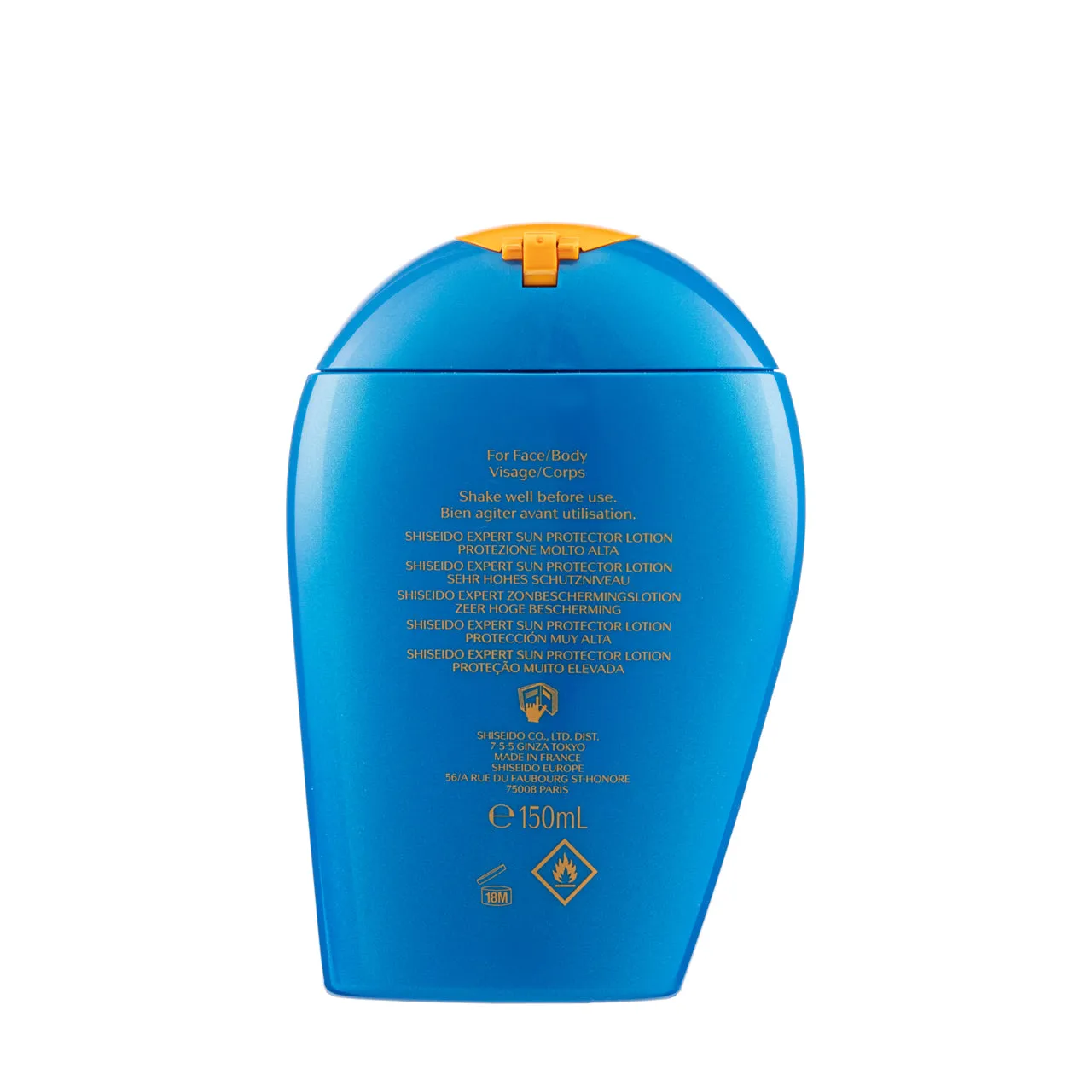 Shiseido Expert Sun Protector Face& Body Lotion SPF50  150ML