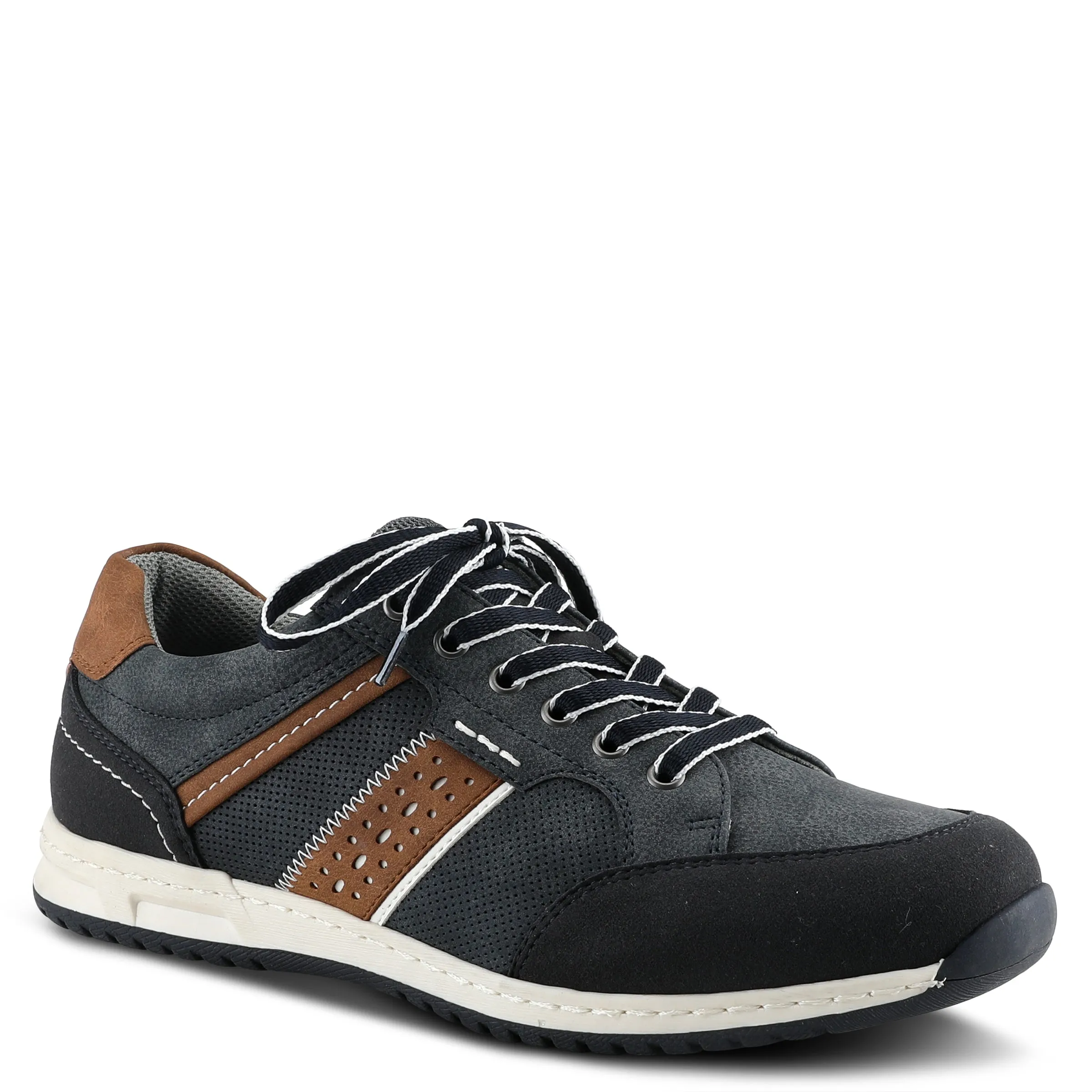 SPRING STEP MEN GRIFFIN LACE-UP SNEAKERS