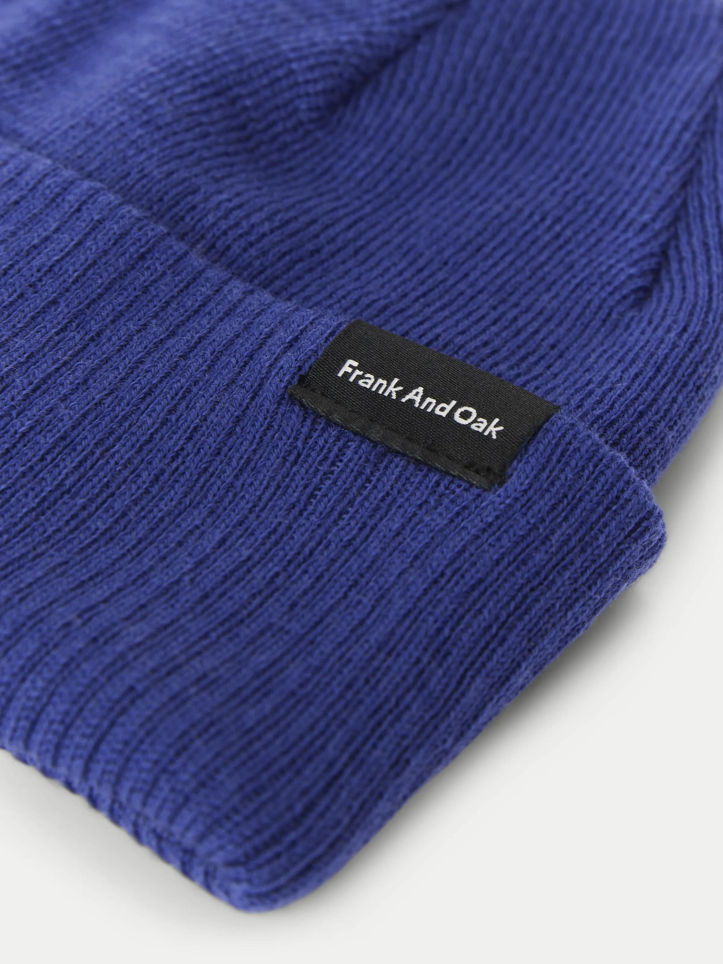 The Merino Wool Beanie in Blue