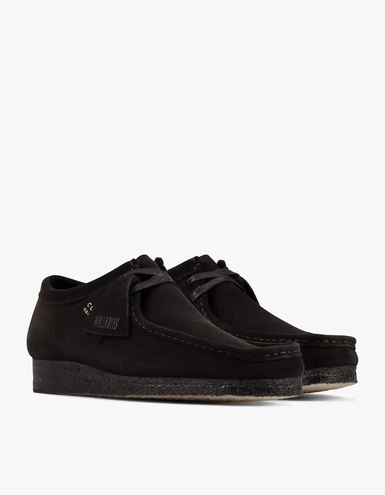 Wallabee - Black Suede