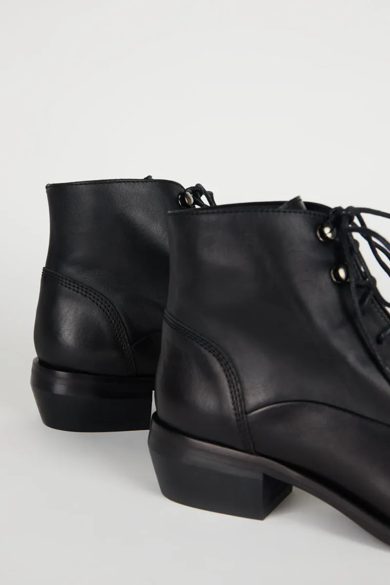 WEST LACE UP ANKLE BOOT