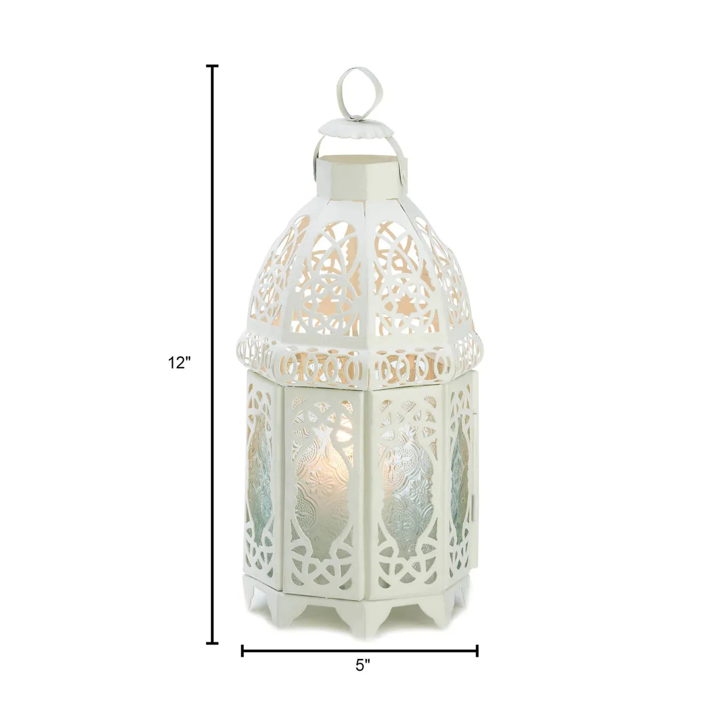 White Lattice Lantern