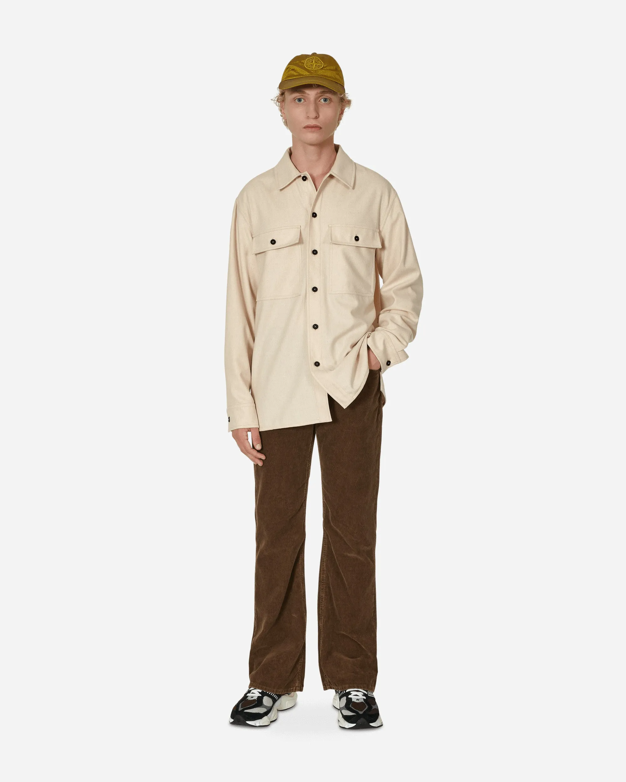 Wool Overshirt Beige