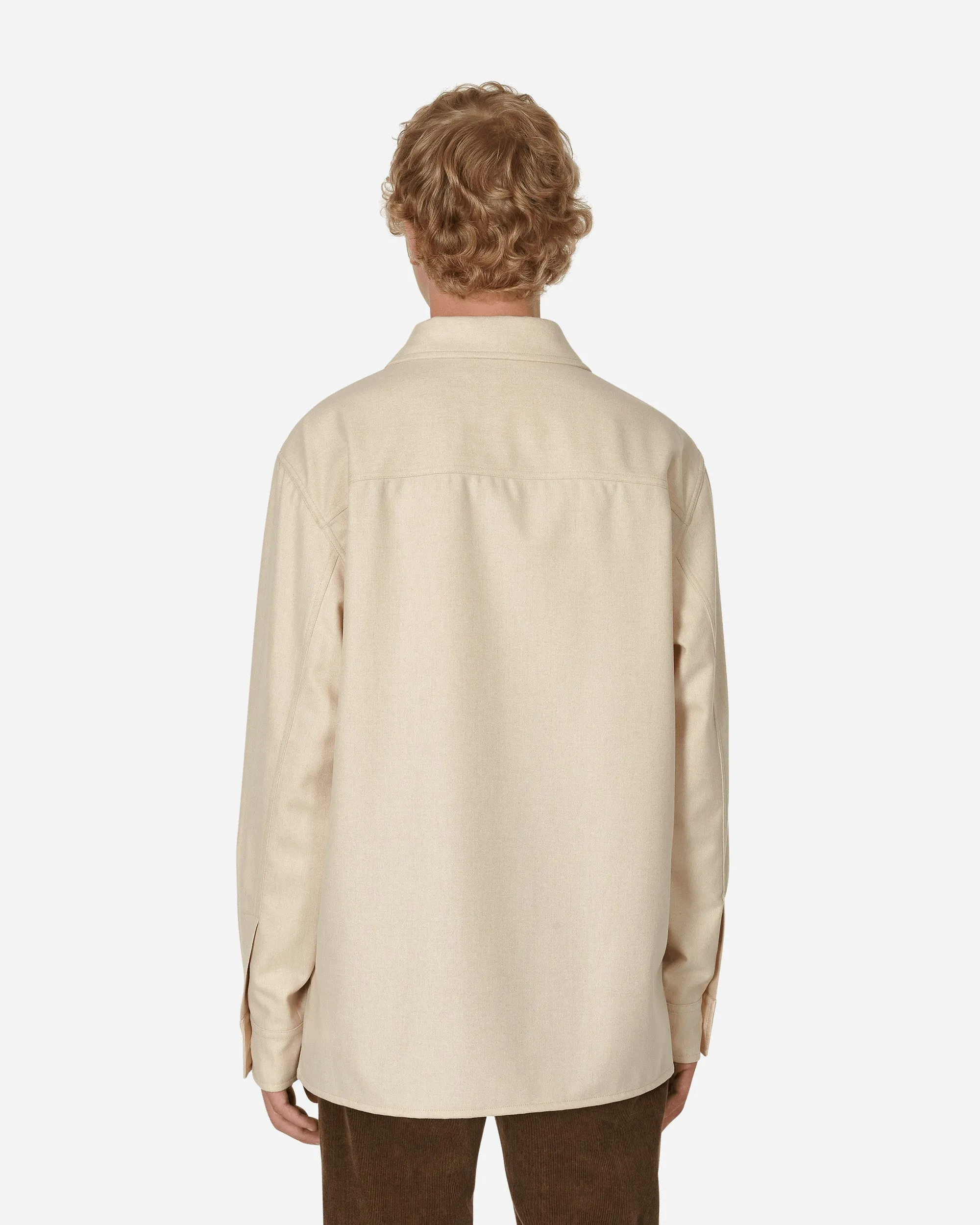 Wool Overshirt Beige