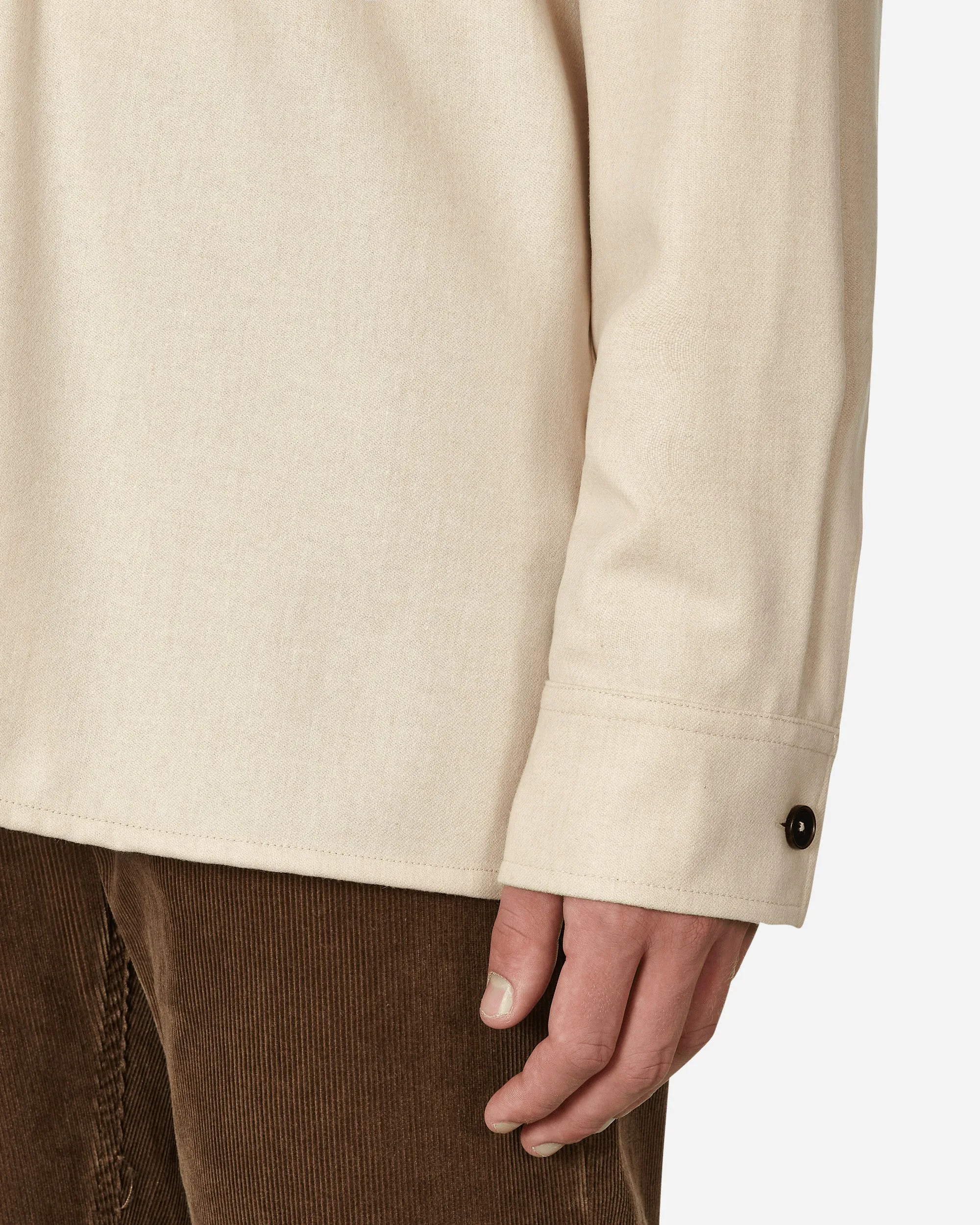 Wool Overshirt Beige