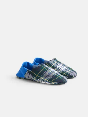 Wool Plaid House Shoes