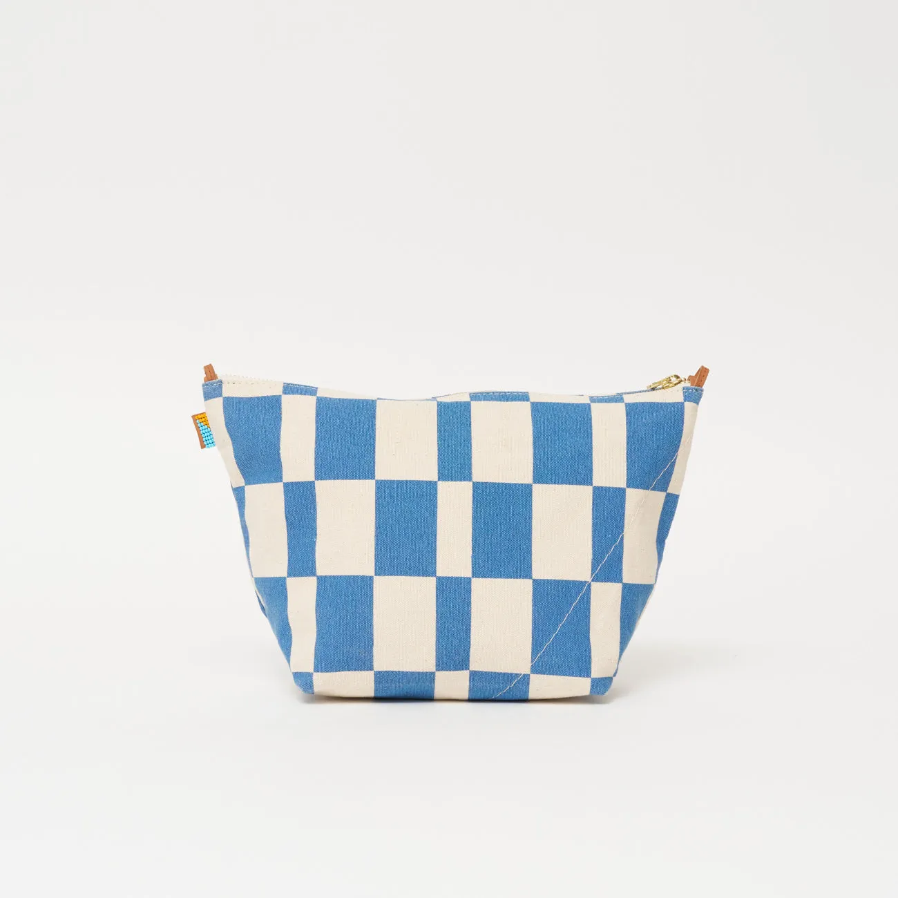 XLarge Convertible Pouch - Chambray Checker